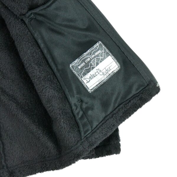 Veste polaires enfant manches longues noir The North Face Col Montant QWE3457