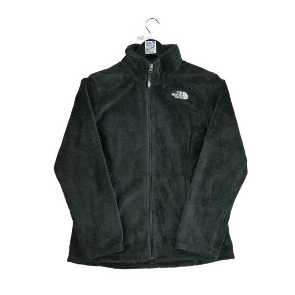 Veste polaires enfant manches longues noir The North Face Col Montant QWE3457