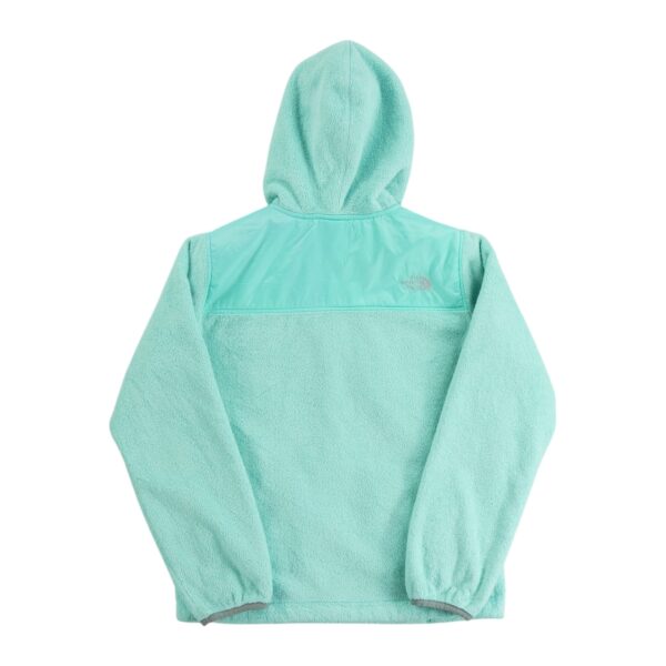 Veste polaires enfant manches longues turquoise The North Face Col Rond QWE3382