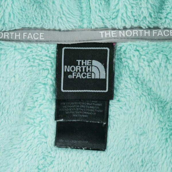 Veste polaires enfant manches longues turquoise The North Face Col Rond QWE3382