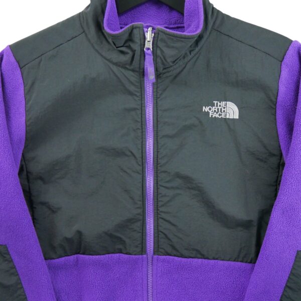 Veste polaires enfant manches longues violet The North Face Col Montant QWE0308