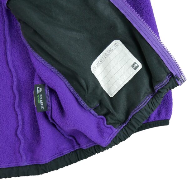 Veste polaires enfant manches longues violet The North Face Col Montant QWE0308