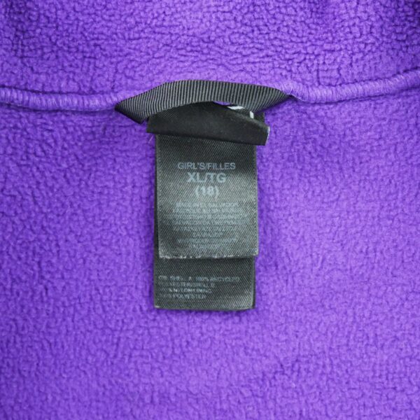 Veste polaires enfant manches longues violet The North Face Col Montant QWE0308