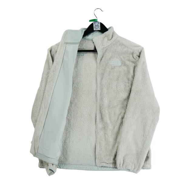 Veste polaires femme manches longues beige The North Face Col Montant QWE0238
