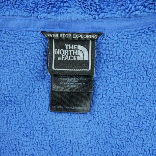 Veste polaires femme manches longues bleu The North Face Col Montant QWE0448