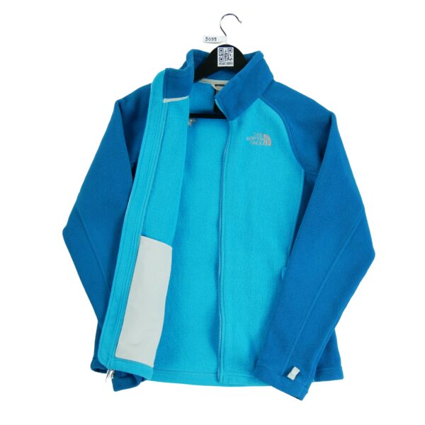 Veste polaires femme manches longues bleu The North Face Col Montant QWE3099