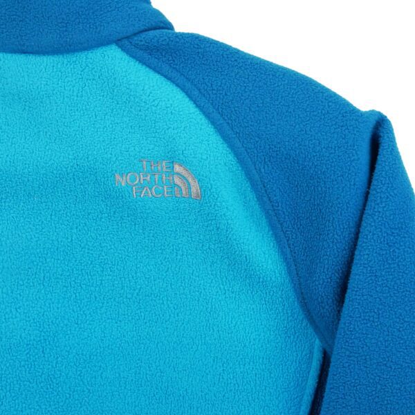 Veste polaires femme manches longues bleu The North Face Col Montant QWE3099