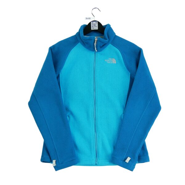 Veste polaires femme manches longues bleu The North Face Col Montant QWE3099