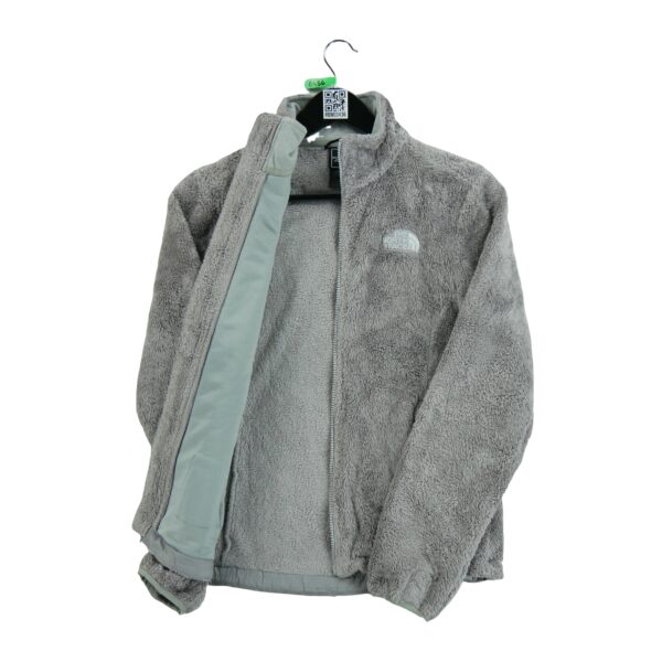Veste polaires femme manches longues gris The North Face Col Montant QWE0436