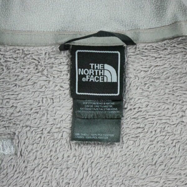 Veste polaires femme manches longues gris The North Face Col Montant QWE0436