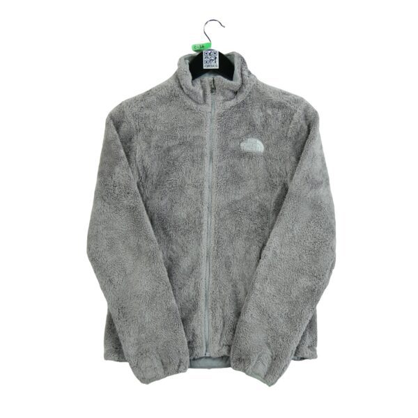 Veste polaires femme manches longues gris The North Face Col Montant QWE0436