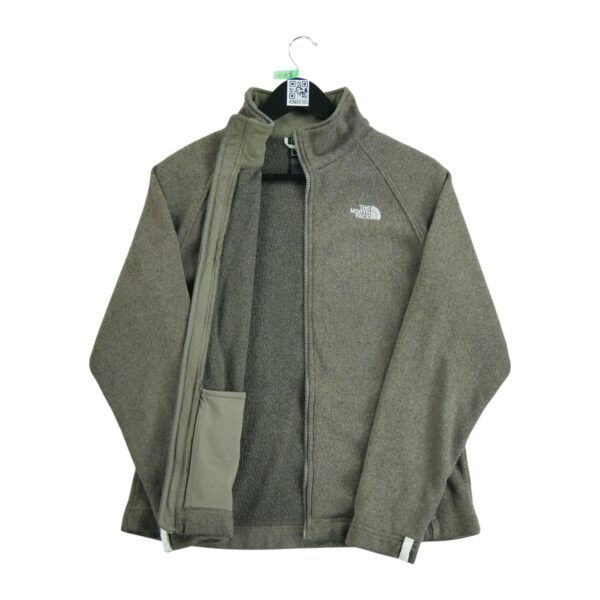 Veste polaires femme manches longues marron The North Face Col Montant QWE0105