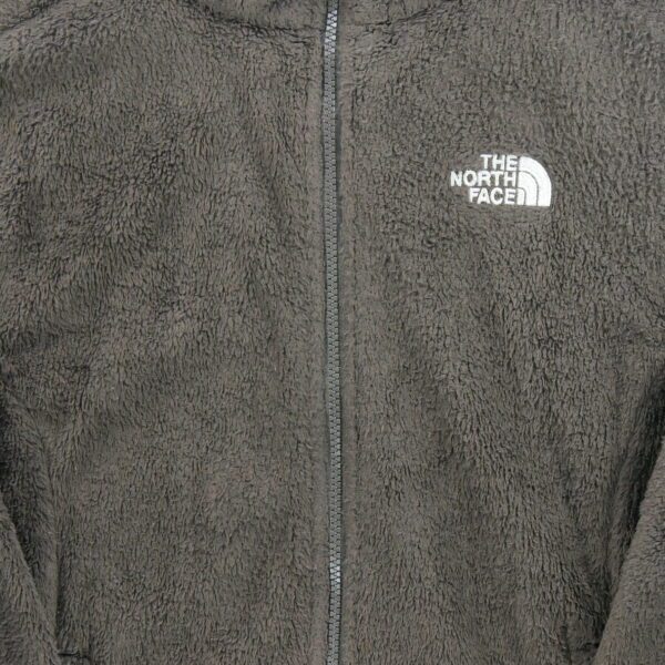 Veste polaires femme manches longues marron The North Face Col Montant QWE0142