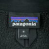 Veste polaires femme manches longues noir Patagonia Col Montant QWE3178