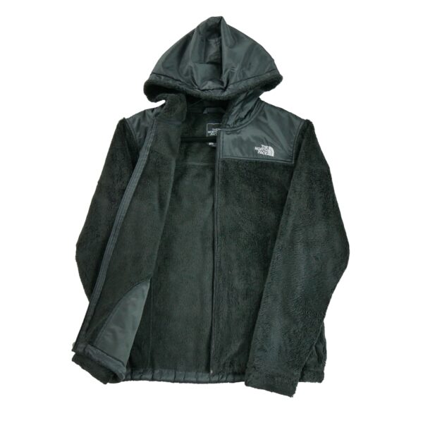 Veste polaires femme manches longues noir The North Face Col Montant QWE0356