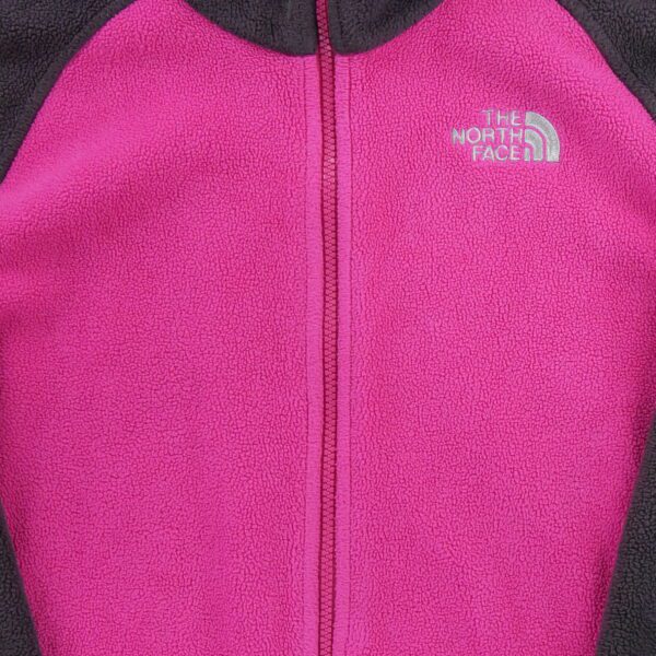 Veste polaires femme manches longues rose The North Face Col Montant QWE0061