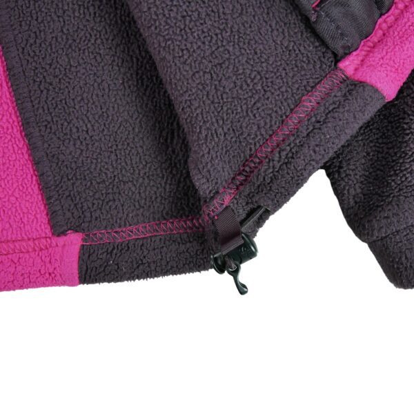 Veste polaires femme manches longues rose The North Face Col Montant QWE0061
