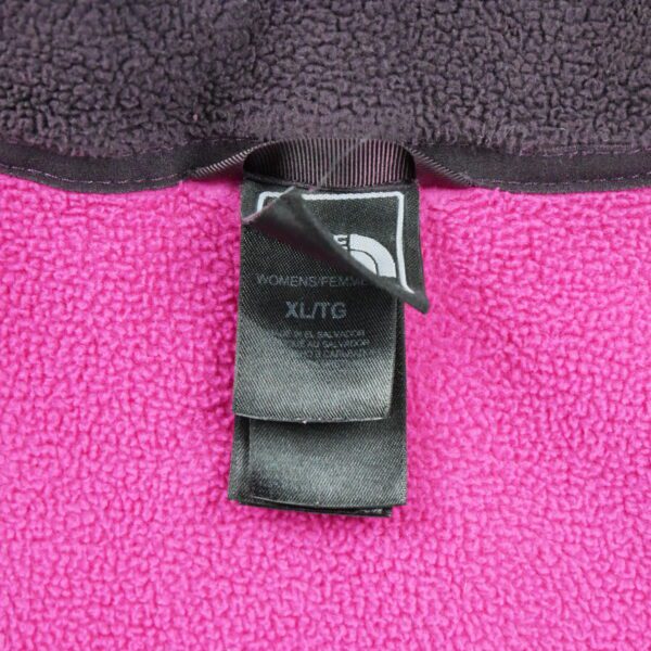 Veste polaires femme manches longues rose The North Face Col Montant QWE0061