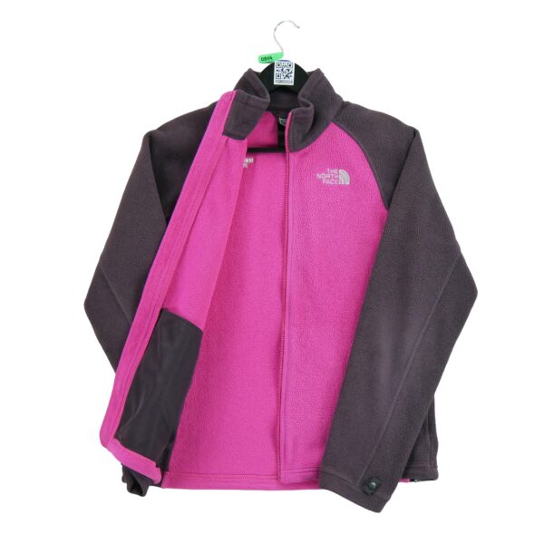 Veste polaires femme manches longues rose The North Face Col Montant QWE0504