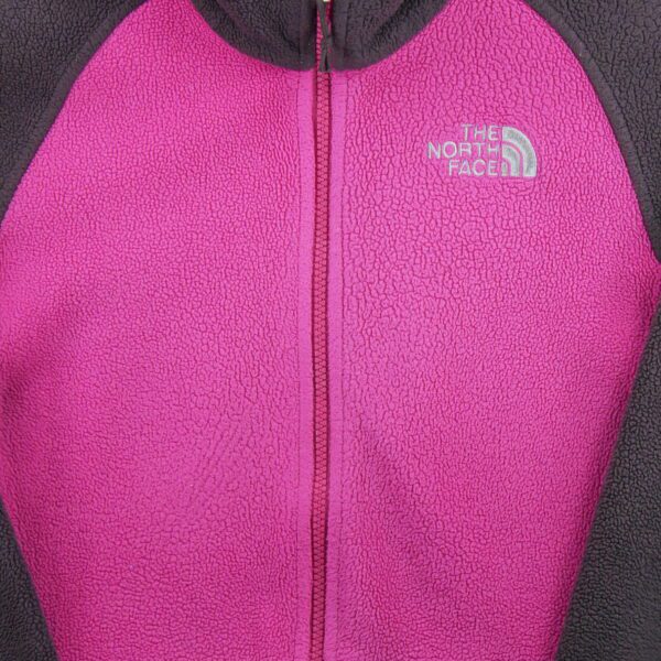 Veste polaires femme manches longues rose The North Face Col Montant QWE0504