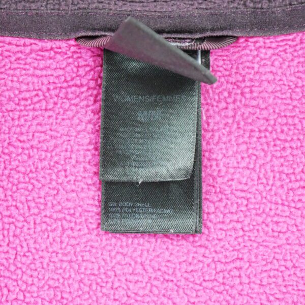 Veste polaires femme manches longues rose The North Face Col Montant QWE0504