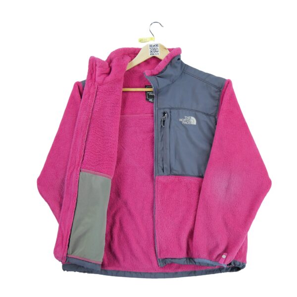Veste polaires femme manches longues rose The North Face Col Montant QWE1516