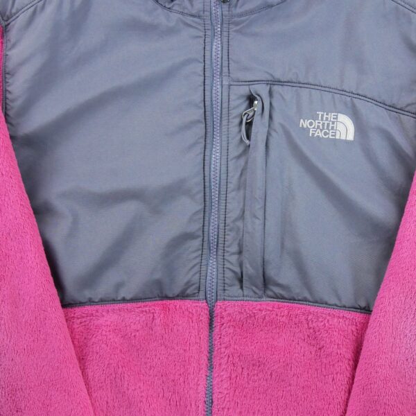 Veste polaires femme manches longues rose The North Face Col Montant QWE1516