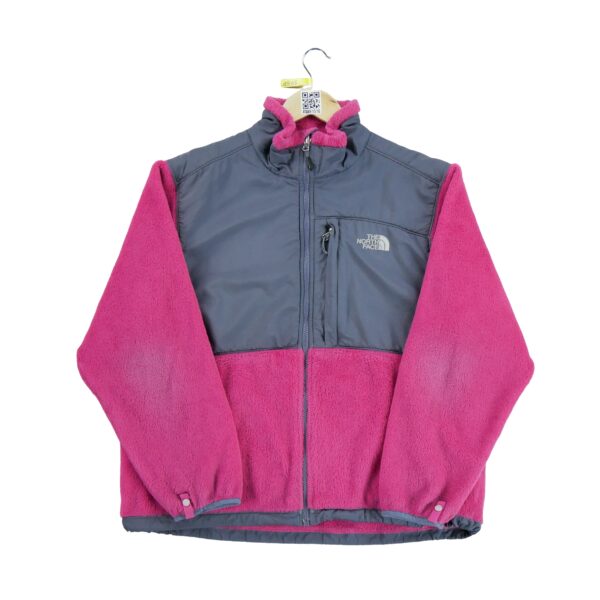 Veste polaires femme manches longues rose The North Face Col Montant QWE1516