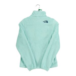 Veste polaires femme manches longues turquoise The North Face Col Montant QWE0202