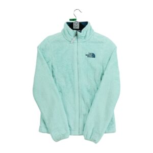 Veste polaires femme manches longues turquoise The North Face Col Montant QWE0202