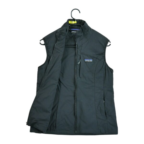Veste polaires femme sans manches noir Patagonia Col Montant QWE1799