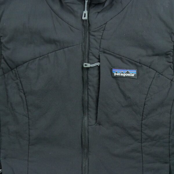 Veste polaires femme sans manches noir Patagonia Col Montant QWE1799