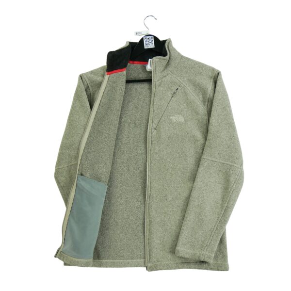 Veste polaires homme manches longues beige The North Face Col Montant QWE3275