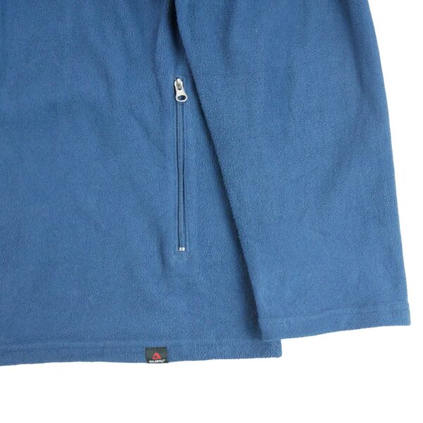 Veste polaires homme manches longues bleu The North Face Col Montant QWE3205