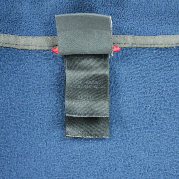 Veste polaires homme manches longues bleu The North Face Col Montant QWE3205