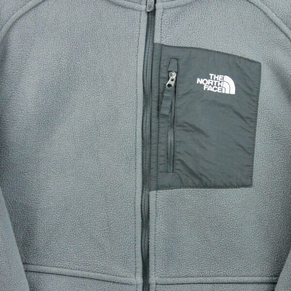 Veste polaires homme manches longues gris The North Face Col Montant QWE0370