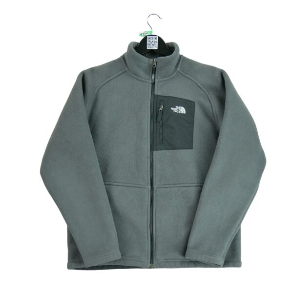 Veste polaires homme manches longues gris The North Face Col Montant QWE0370