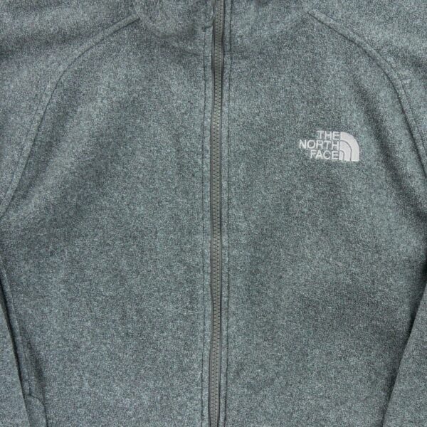 Veste polaires homme manches longues gris The North Face Motif chine Col Montant QWE3147
