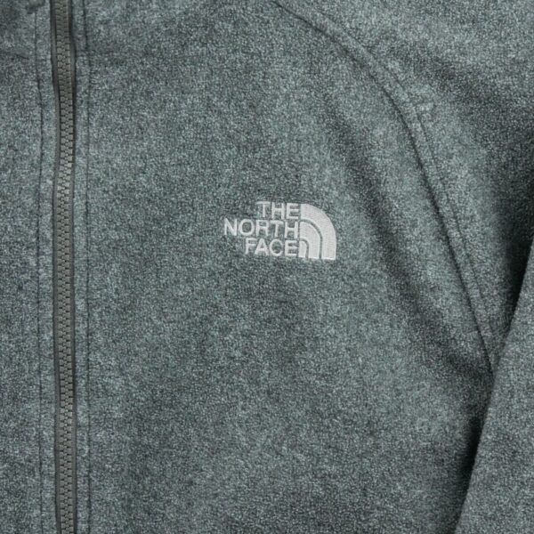 Veste polaires homme manches longues gris The North Face Motif chine Col Montant QWE3147