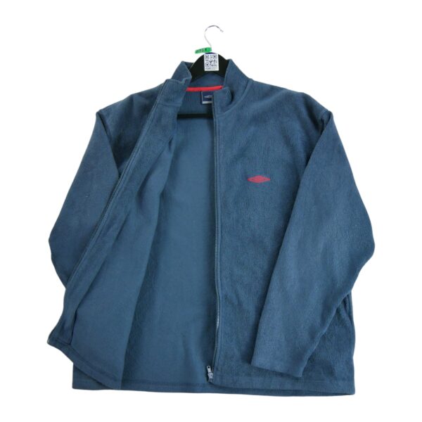 Veste polaires homme manches longues marine Umbro Col Montant QWE0321