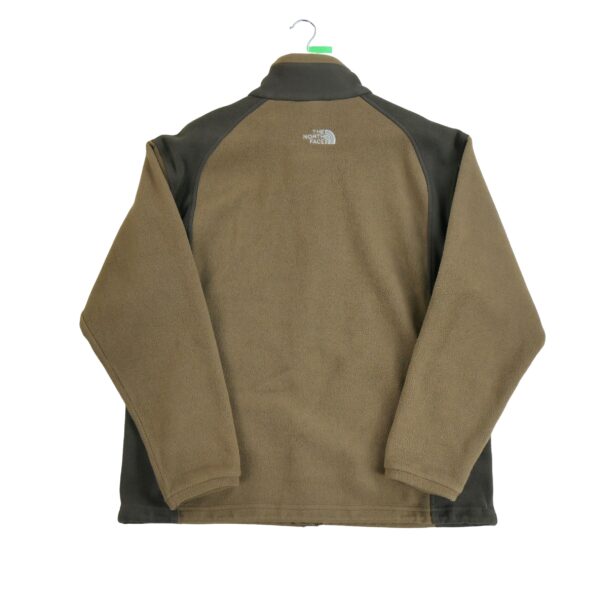 Veste polaires homme manches longues marron The North Face Col Montant QWE0466