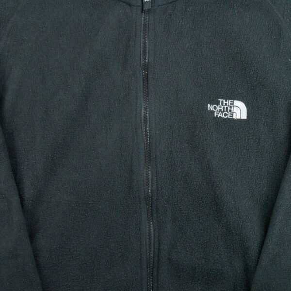 Veste polaires homme manches longues noir The North Face Col Montant QWE0090