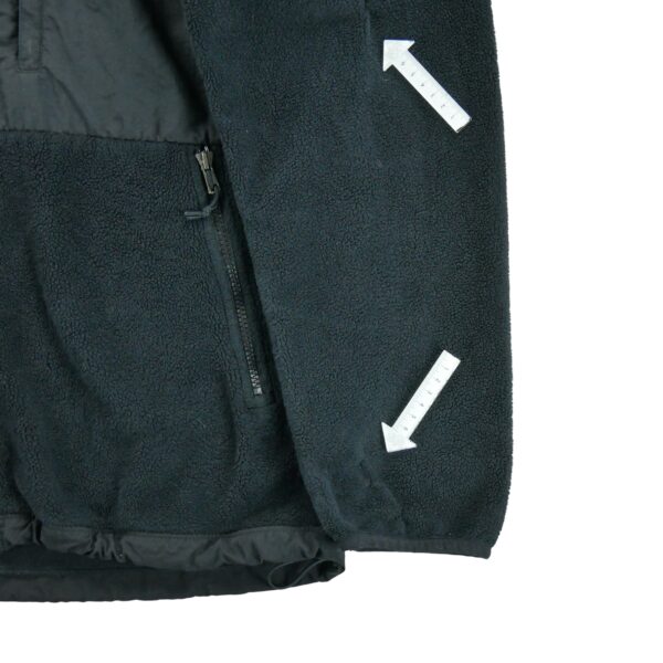 Veste polaires homme manches longues noir The North Face Col Montant QWE1523