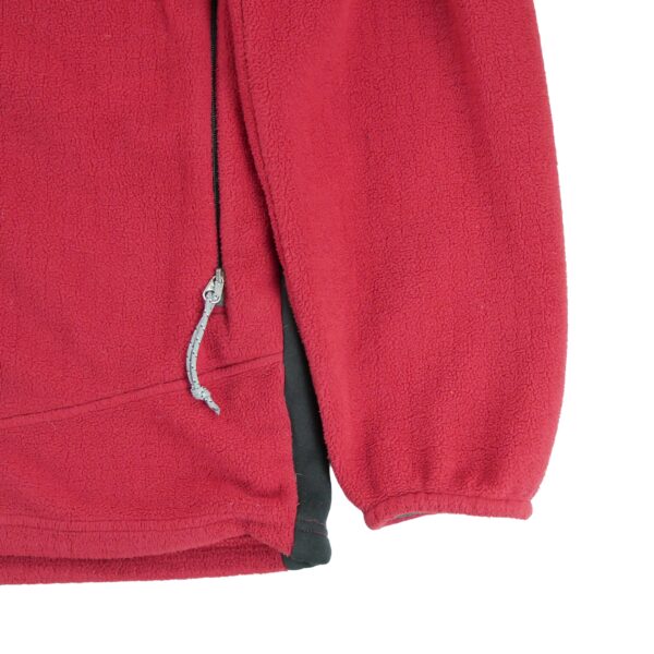 Veste polaires homme manches longues rouge Patagonia Col Montant QWE3202