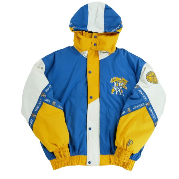 Blouson homme manches longues bleu Pro Player Motif imprime Col Montant Equipe Kentucky