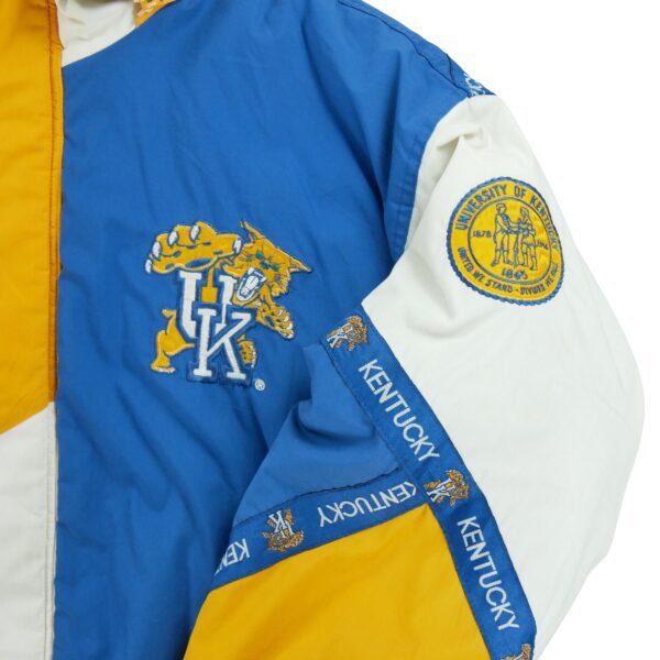 Blouson homme manches longues bleu Pro Player Motif imprime Col Montant Equipe Kentucky