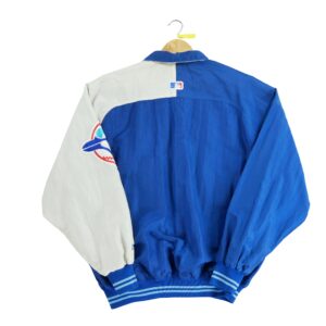 Blouson homme manches longues bleu Starter Col Harrington Equipe Toronto Blue Jays QWE1374
