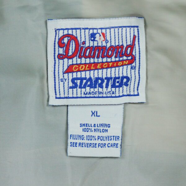 Blouson homme manches longues bleu Starter Col Harrington Equipe Toronto Blue Jays QWE1374