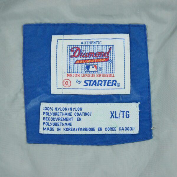 Blouson homme manches longues bleu Starter Col Montant Equipe Toronto Blue Jays