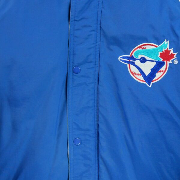 Blouson homme manches longues bleu Starter Col Montant Equipe Toronto Blue Jays